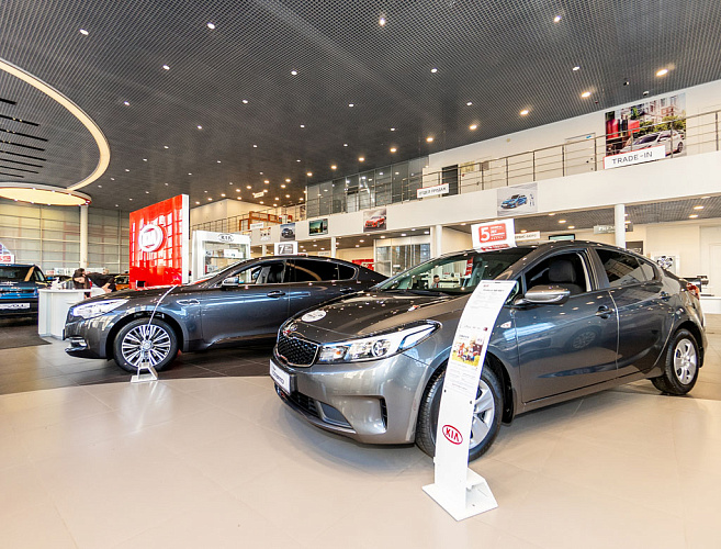 Автосалон KIA - освещение рис.6